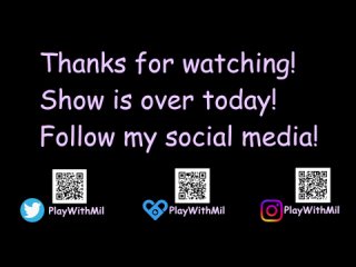 playwithmil - live sex chat chaturbate 18 aug 2024 15:29:23 - chaturbate